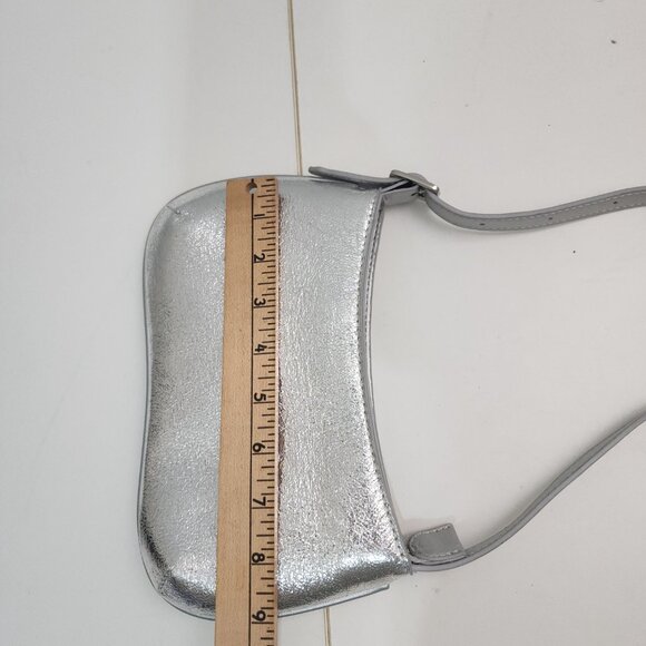 Anthropologie Mali + Lili Imani Metallic Shoulder Bag Purse - Picture 14 of 14